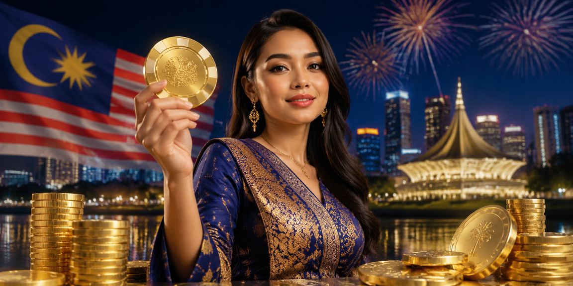 A Seremban user registers a casino account and claims their first bonus